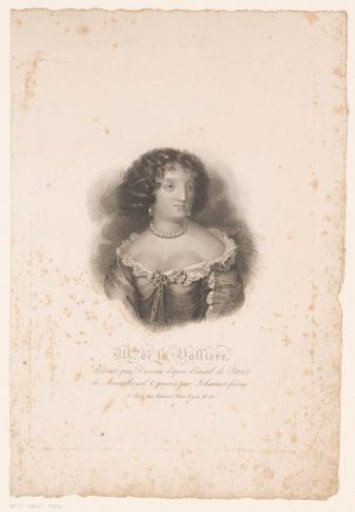 Portrait of Louise de Vallière