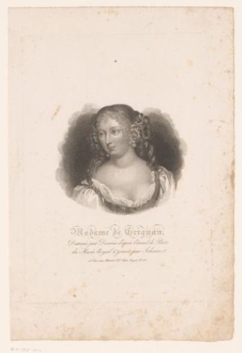 Portrait of Françoise de Sévigné