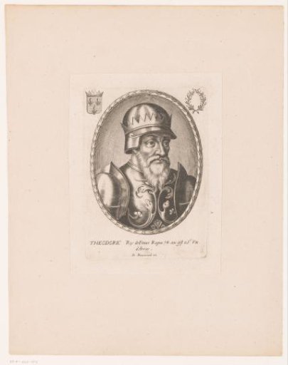 Portrait of Theodoric I of France