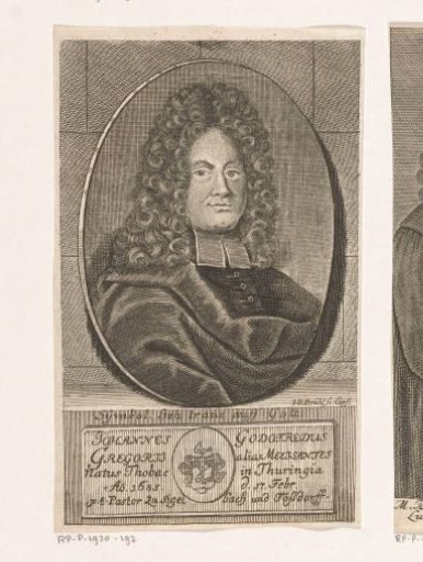Portrait of Johann Gottfried
