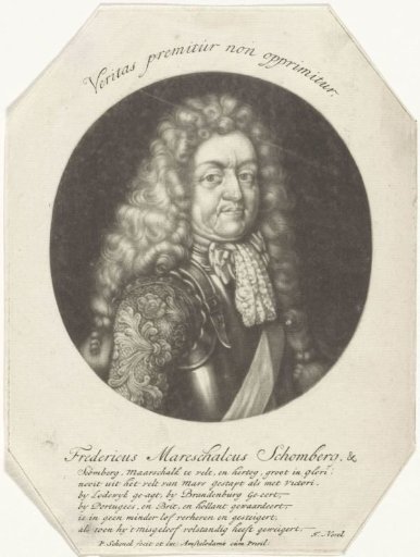 Portrait of Friedrich Arnaud, Duke of Schomberg