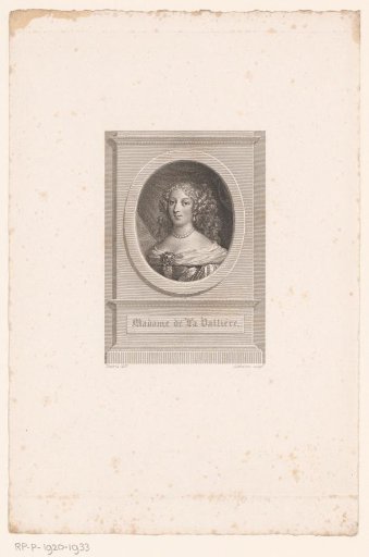 Portrait of Françoise-Louise de La Vallière