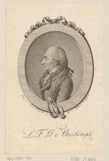 Portrait of Leopold Friedrich Günther von Goeckingk