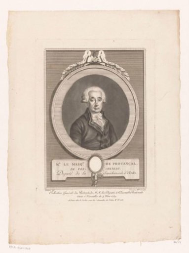 Portrait of Conrad de Provançal de Fontchâteau, the Marquis of Provence