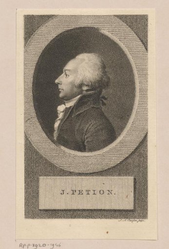 Portrait of Jérôme Pétion de Villeneuve