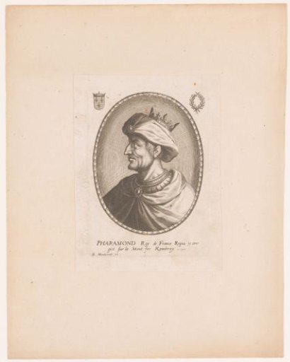 Portrait of Pharamond, King of the Franks