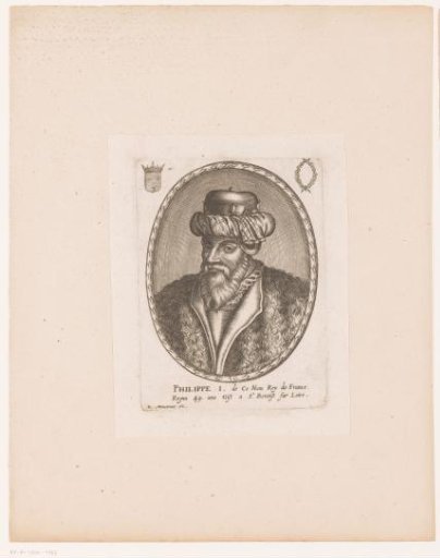Portrait of Philip I of France