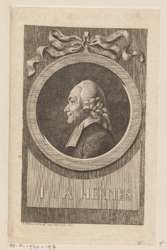 Portrait of Johann August Hermes