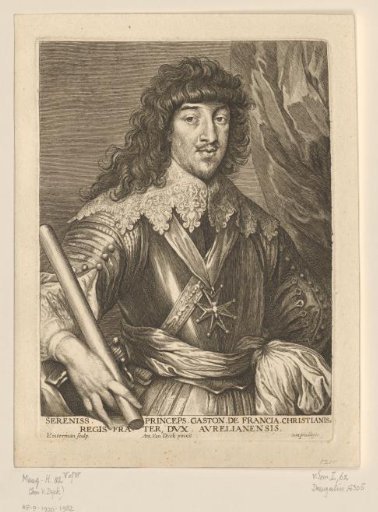 Portrait of Gaston Jean-Baptiste Orléans