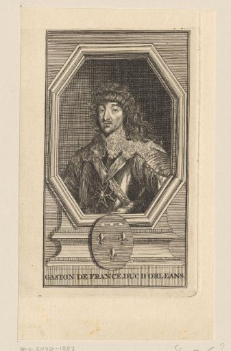 Portrait of Gaston Jean-Baptiste Orléans