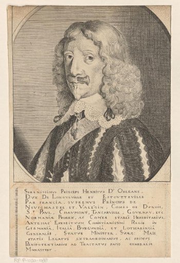 Portrait of Henri II d'Orléans, Duke of Longueville