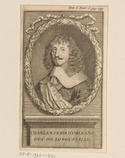 Portrait of Charles Paris of Longueville
