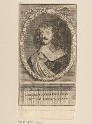 Portrait of Charles Paris of Longueville