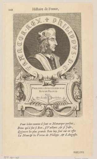 Portrait of Philip II, King of France