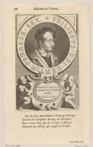 Portrait of Philip III, King of France