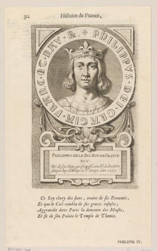 Portrait of Philip IV, King of France