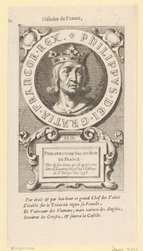 Portrait of Philip VI, King of France