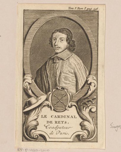 Portrait of Jean-François Paul de Gondi