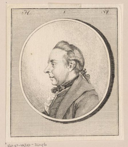 Portrait of an unknown man, possibly named H. Steiner