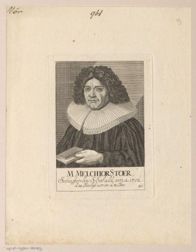 Portrait of Melchior Stör
