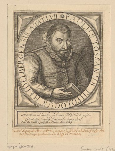 Portrait of Paul Toussaint at the age of 57