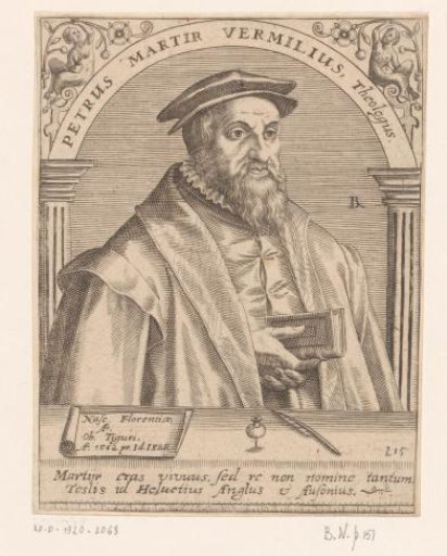 Portrait of Peter Martyr Vermigli