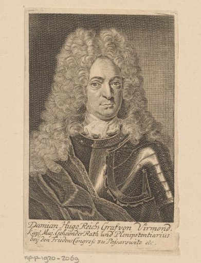 Portrait of Damian Hugo von Virmondt