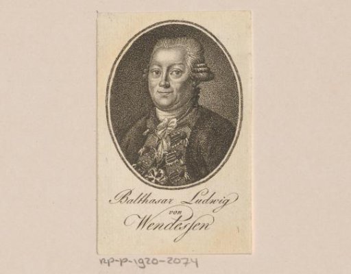Portrait of Balthasar Ludwig Christian von Wendessen