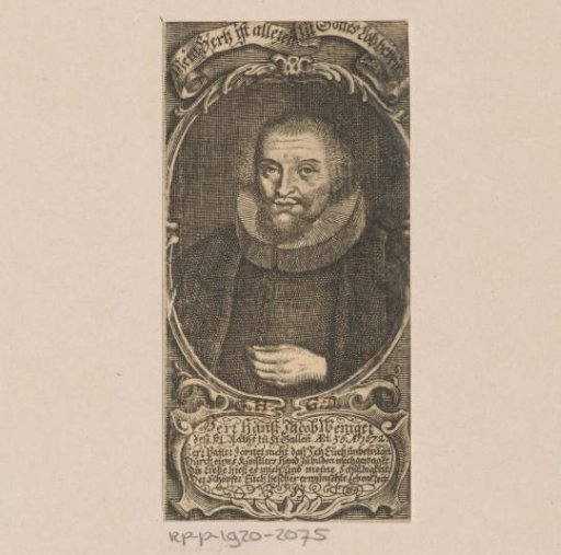 Portrait of Hans Jacob Weniger at the age of 56