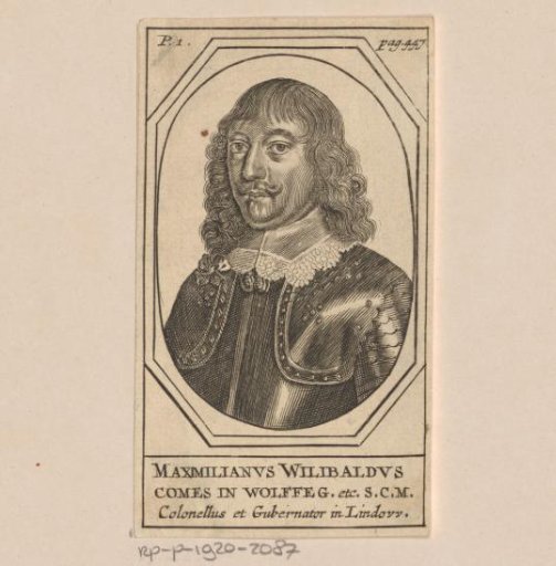 Portrait of Maximilian Willibald von Waldburg-Wolfegg