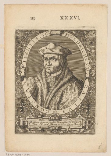 Portrait of Ulrich Zasius