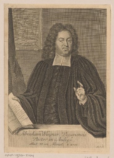 Portrait of Abraham Wiegner at the age of 37