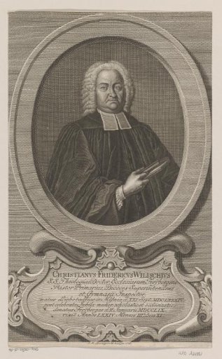 Portrait of Christian Friedrich Wilisch