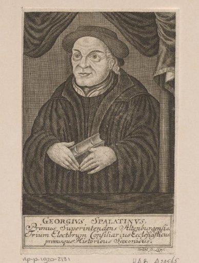 Portrait of Georg Spalatin