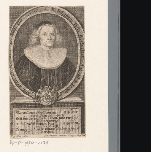 Portrait of Johannes Tulla at the Age of 45
