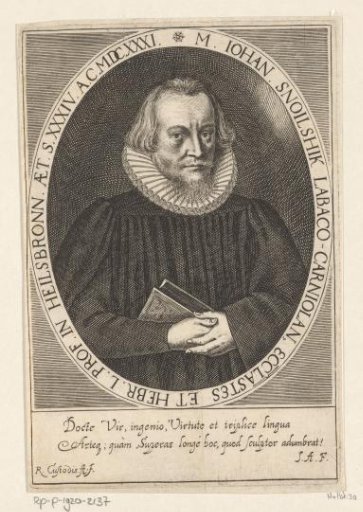 Portrait of Johann Snoilshik at the age of 34
