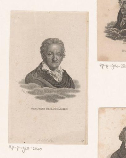Portrait of Christian, Count of Stolberg