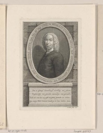 Portrait of Nikolaus Ludwig Graf von Zinzendorf