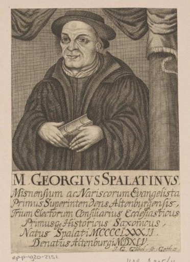 Portrait of Georg Spalatin