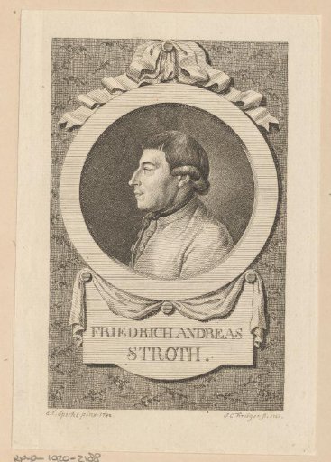 Portrait of Friedrich Andreas Stroth