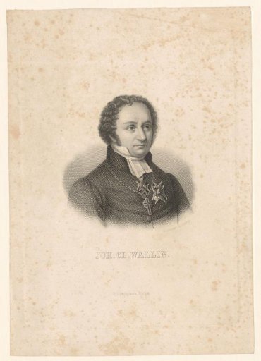 Portrait of Johann Olof Wallin
