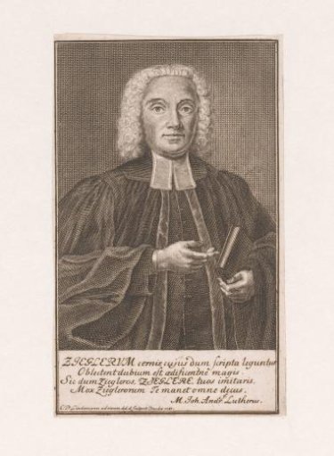 Portrait of Johann Friedrich Ziegler