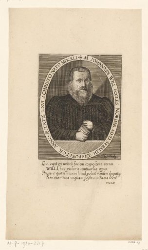 Portrait of Johann Will