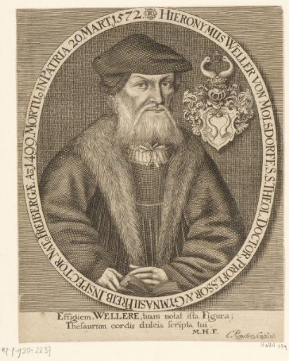 Portrait of Hieronymus Weller