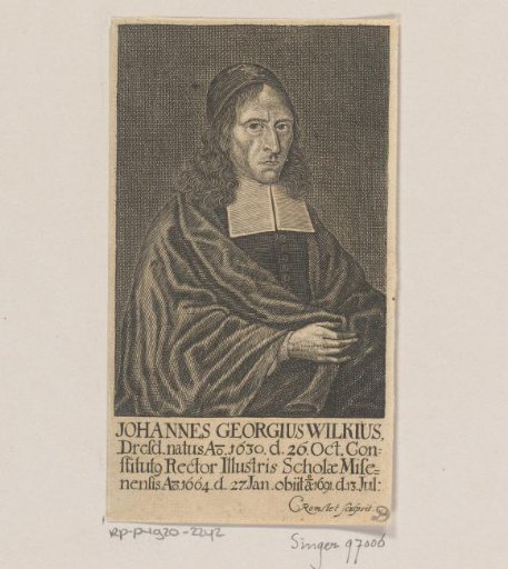 Portrait of Johann Georg Wilke