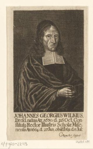 Portrait of Johann George Wilke