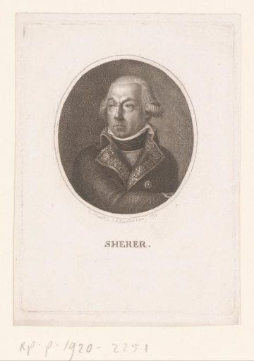 Portrait of Barthélemy Louis Joseph Schérer