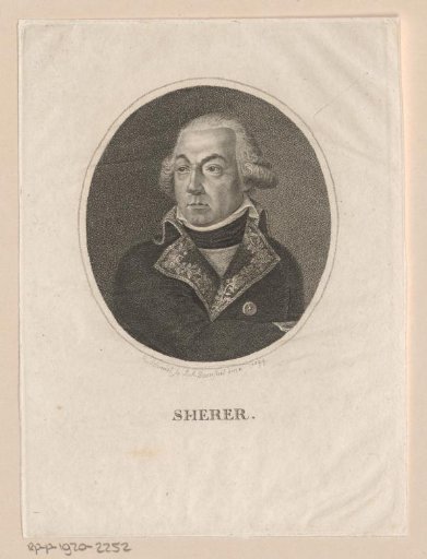 Portrait of Barthélemy Louis Joseph Schérer