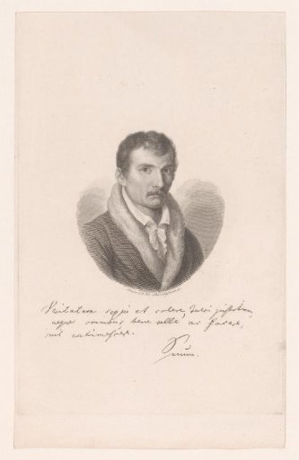 Portrait of Johann Gottfried Seume