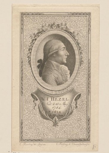 Portrait of Wilhelm Friedrich Hezel